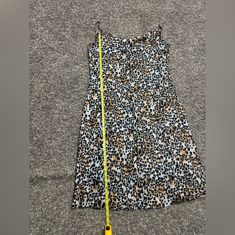 BCBG Animal Print Dress with Black Accents - Picture 5 of 7